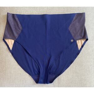 Honeylove 3X Crossover Brief Navy Blue Womens Shapewear
